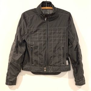 Moto Style Windbreaker Jacket